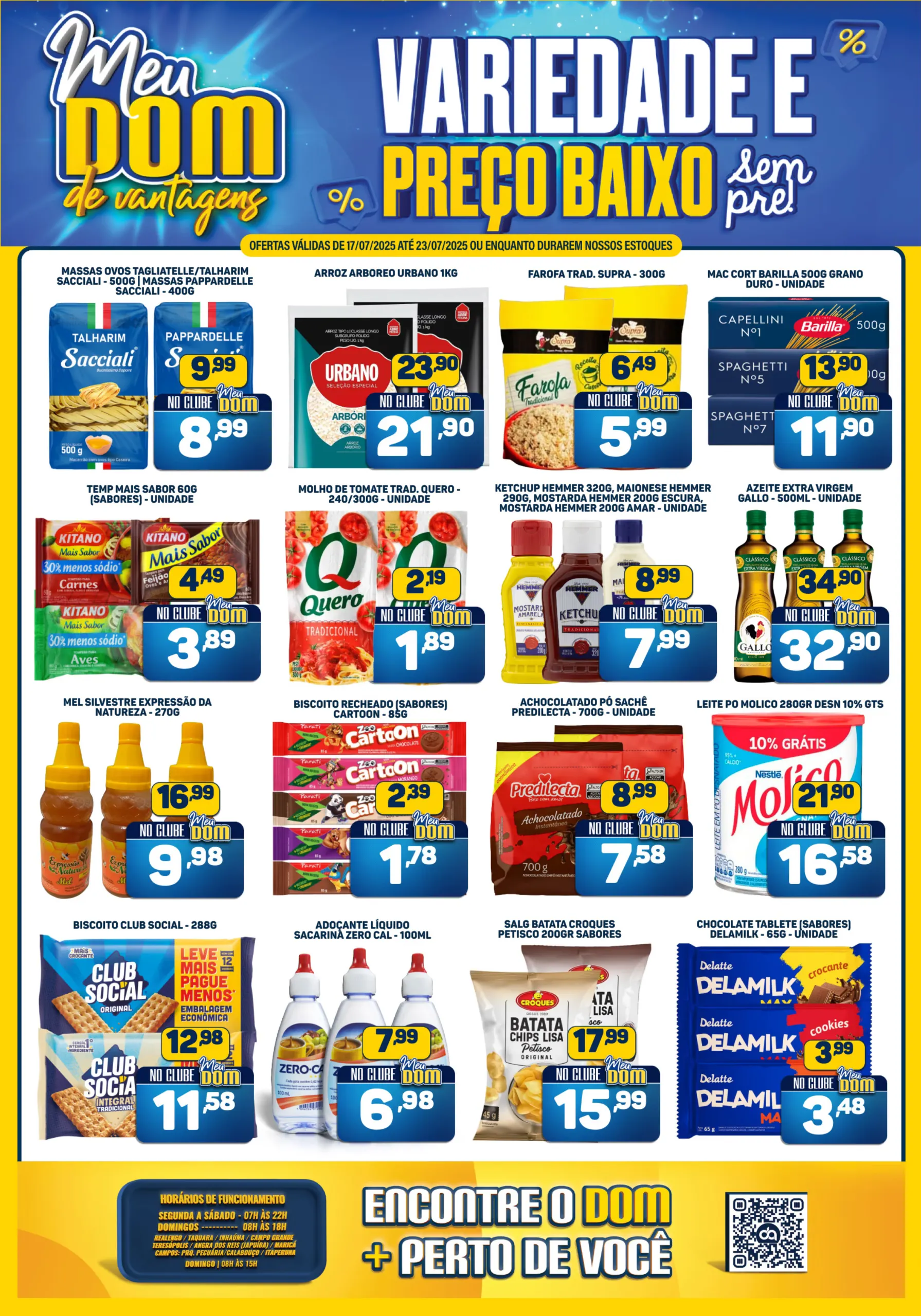 Encarte de Folhetos Dom Atacadista  17 de julho até 23 de julho 2025 - Pagina 2