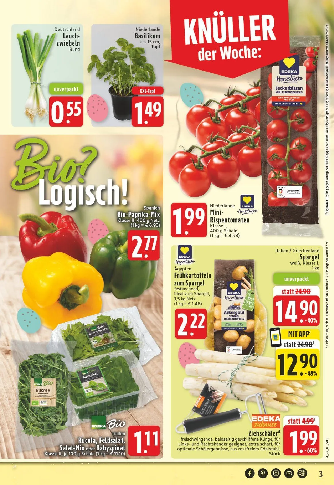 Edeka Angebote von 30. März bis 4. April 2026 - Prospekt seite 3