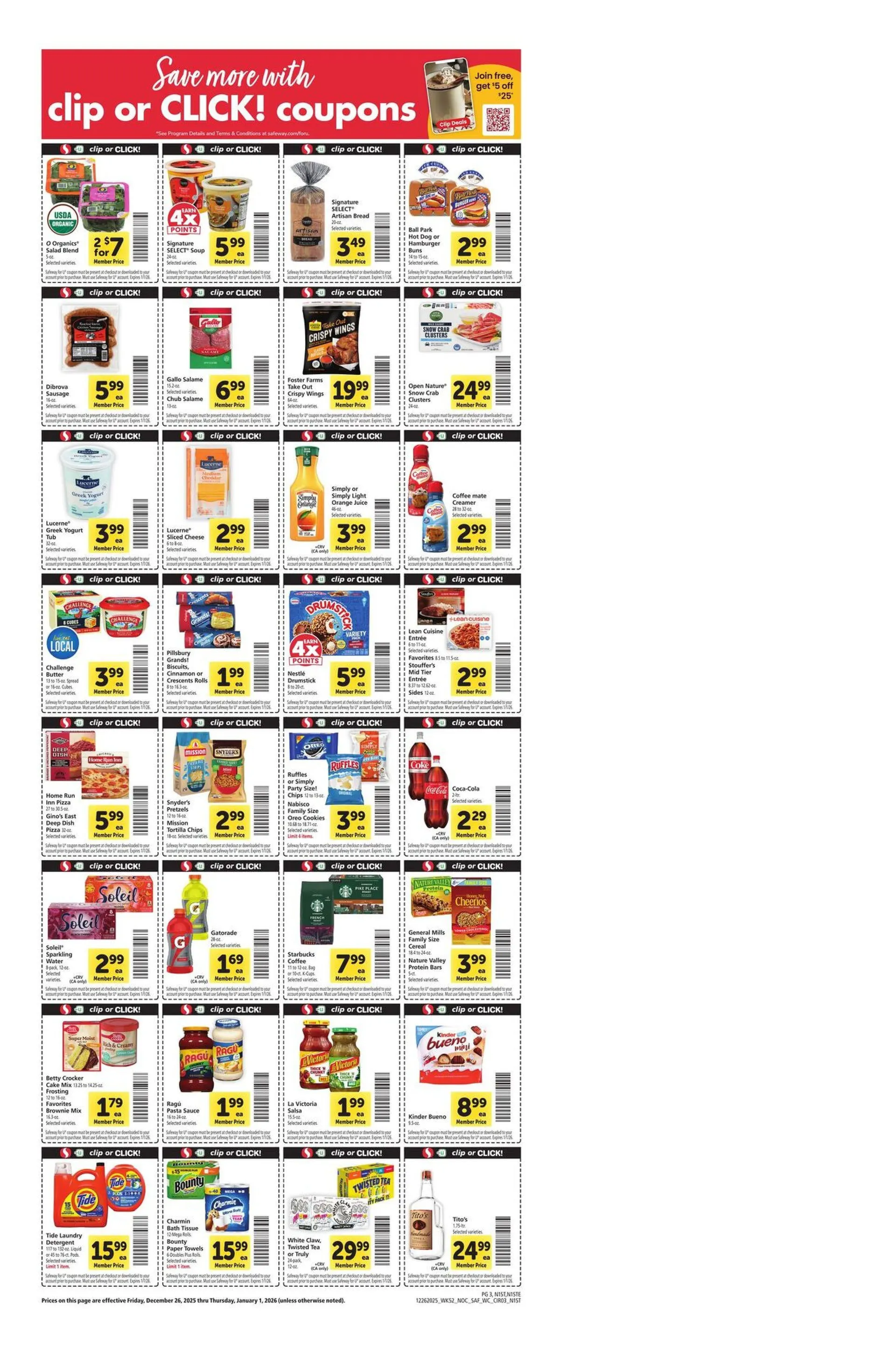 Weekly ad Safeway  Sales from December 26 to January 1 2026 - Page 3