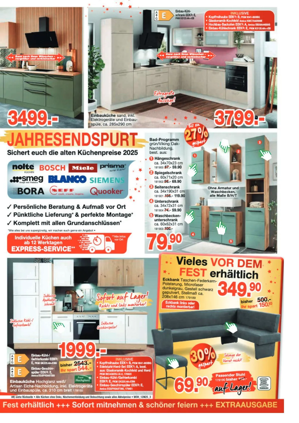 Wohnorama Sales von 5. Dezember bis 23. Dezember 2025 - Prospekt seite 3