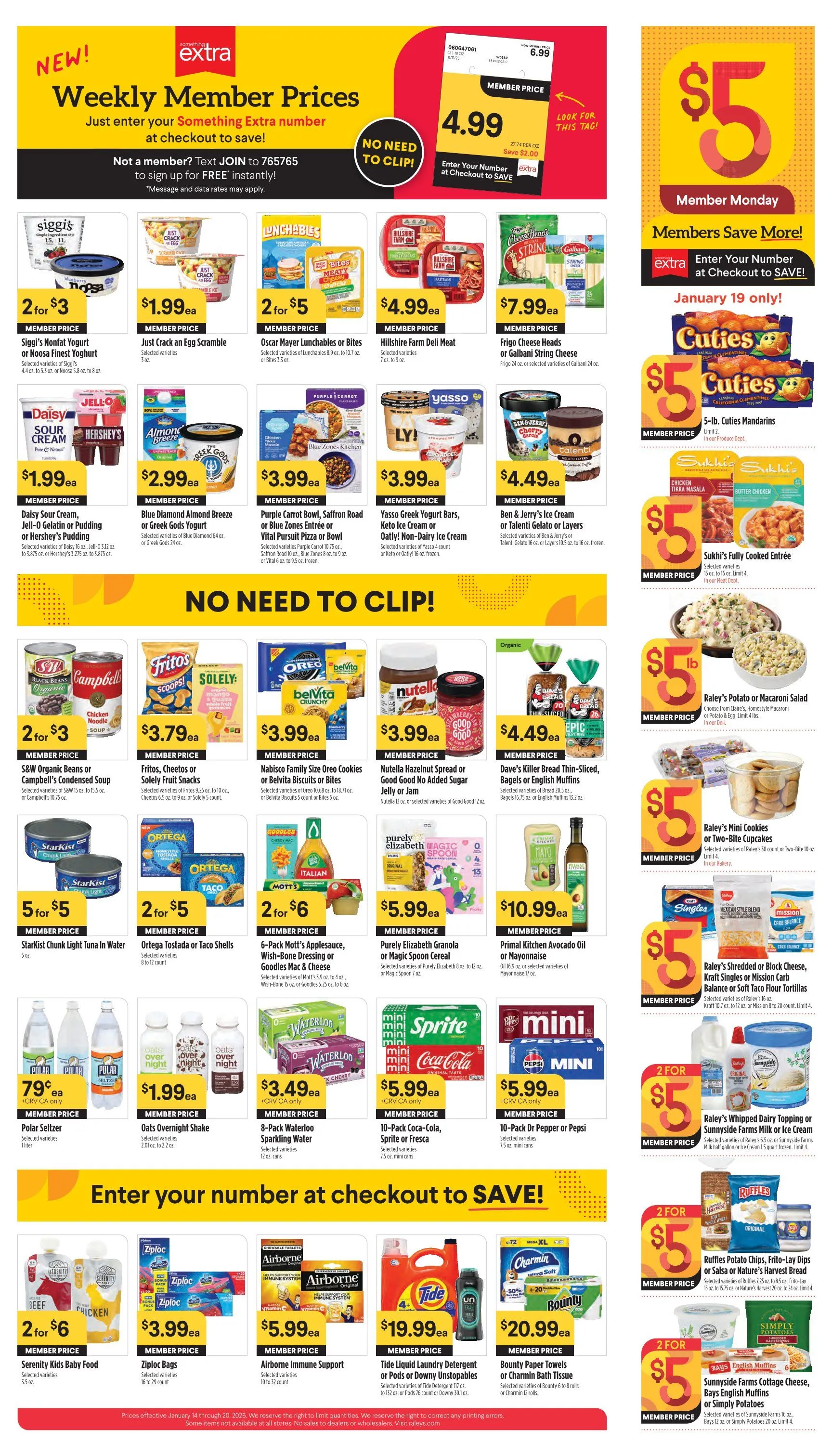 Weekly ad Raley's  Sales from January 14 to January 20 2026 - Page 3