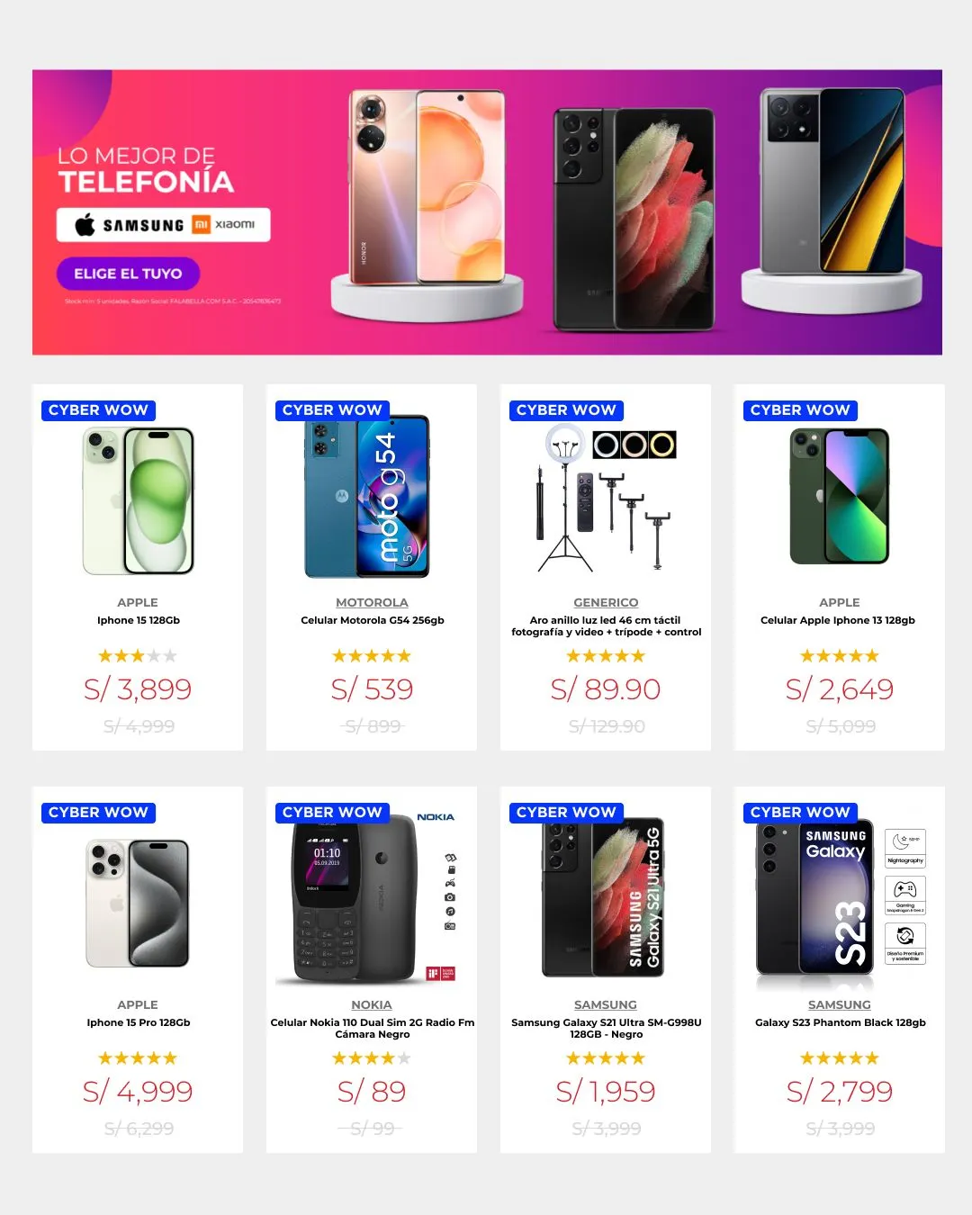 Catalogo de Cyber Wow: Linio 17 de abril al 30 de abril 2024 - Pag 2