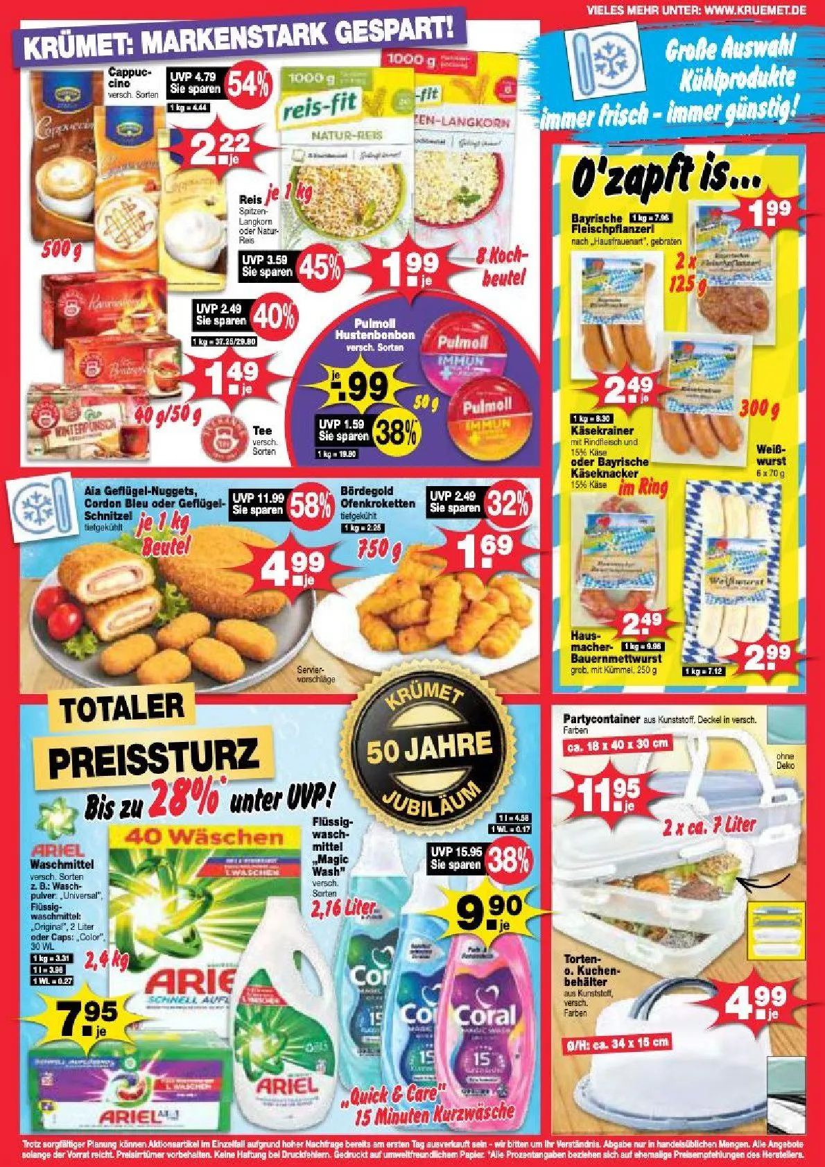 Krümet Sonderposten Prospekte von 29. September bis 4. Oktober 2025 - Prospekt seite 3