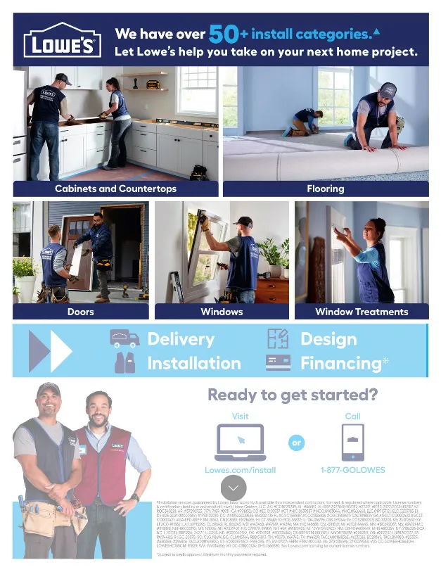  Lowe's Sales from January 8 to January 14 2026 - flyer page 3