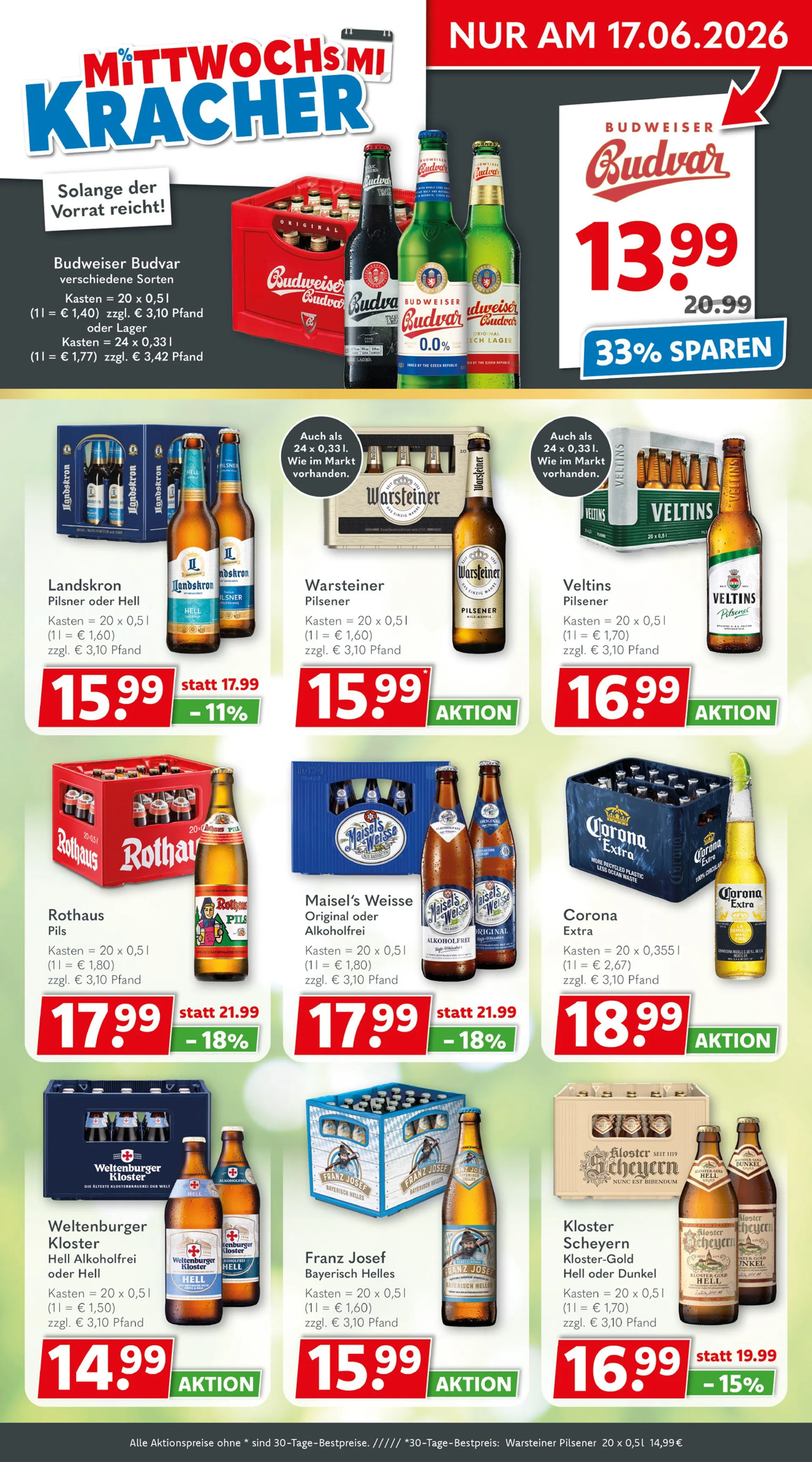 Getränkeland Prospekte von 8. Juni bis 20. Juni 2026 - Prospekt seite 3