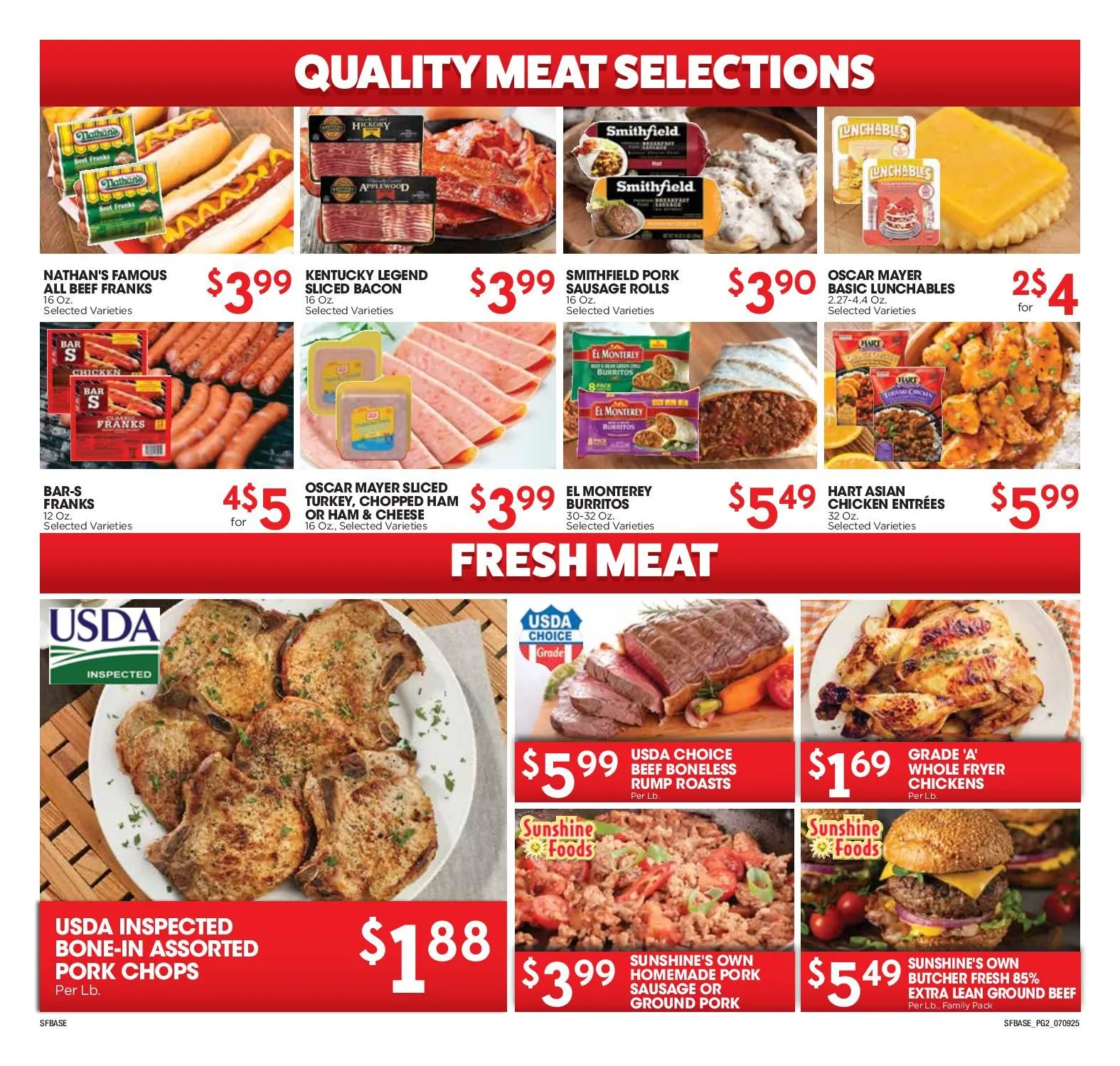 Weekly ad Sunshine Foods Sales from July 9 to July 15 2025 - Page 2