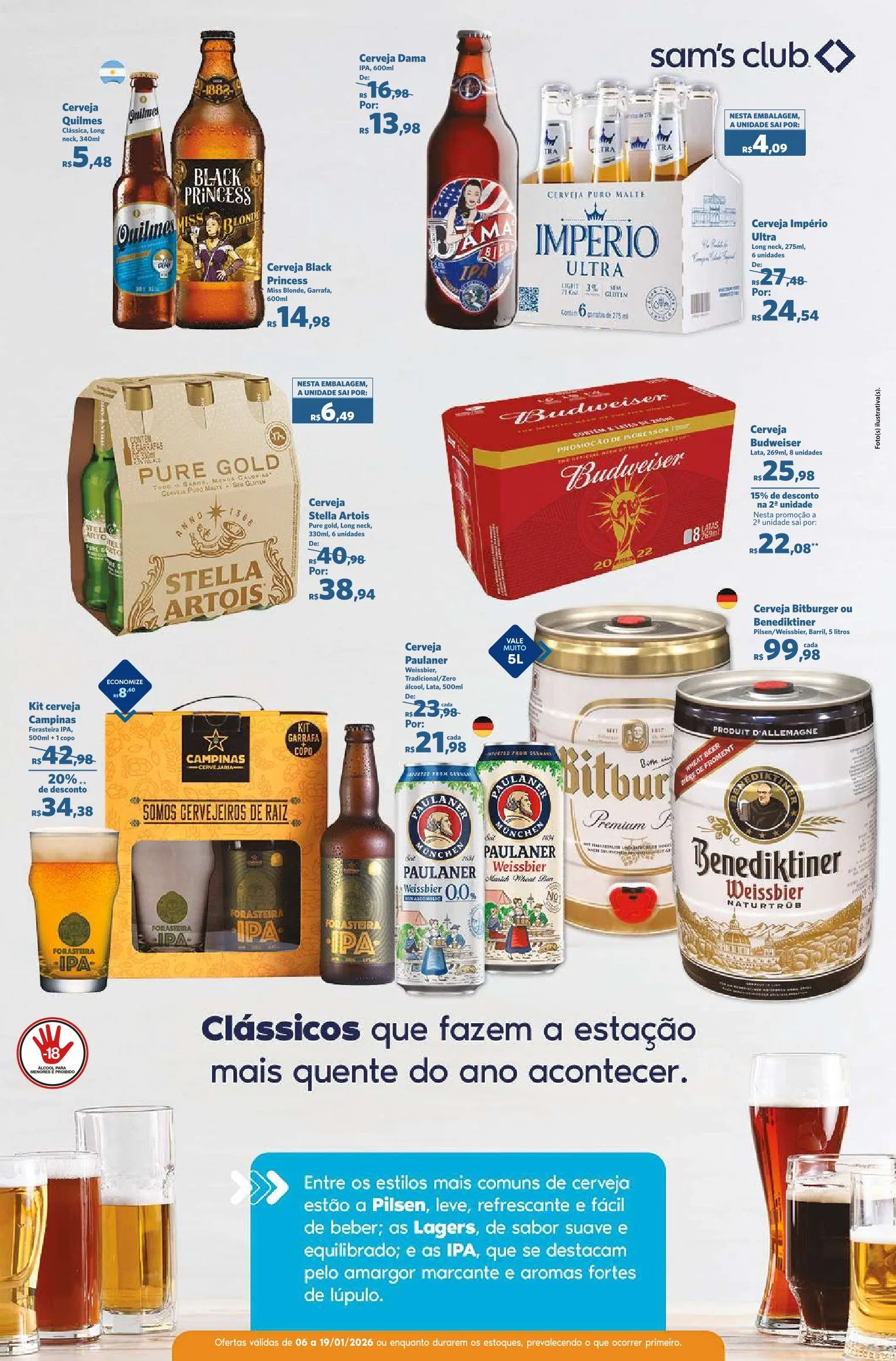 Encarte de Folhetos Sam's Club  6 de janeiro até 19 de janeiro 2026 - Pagina 3