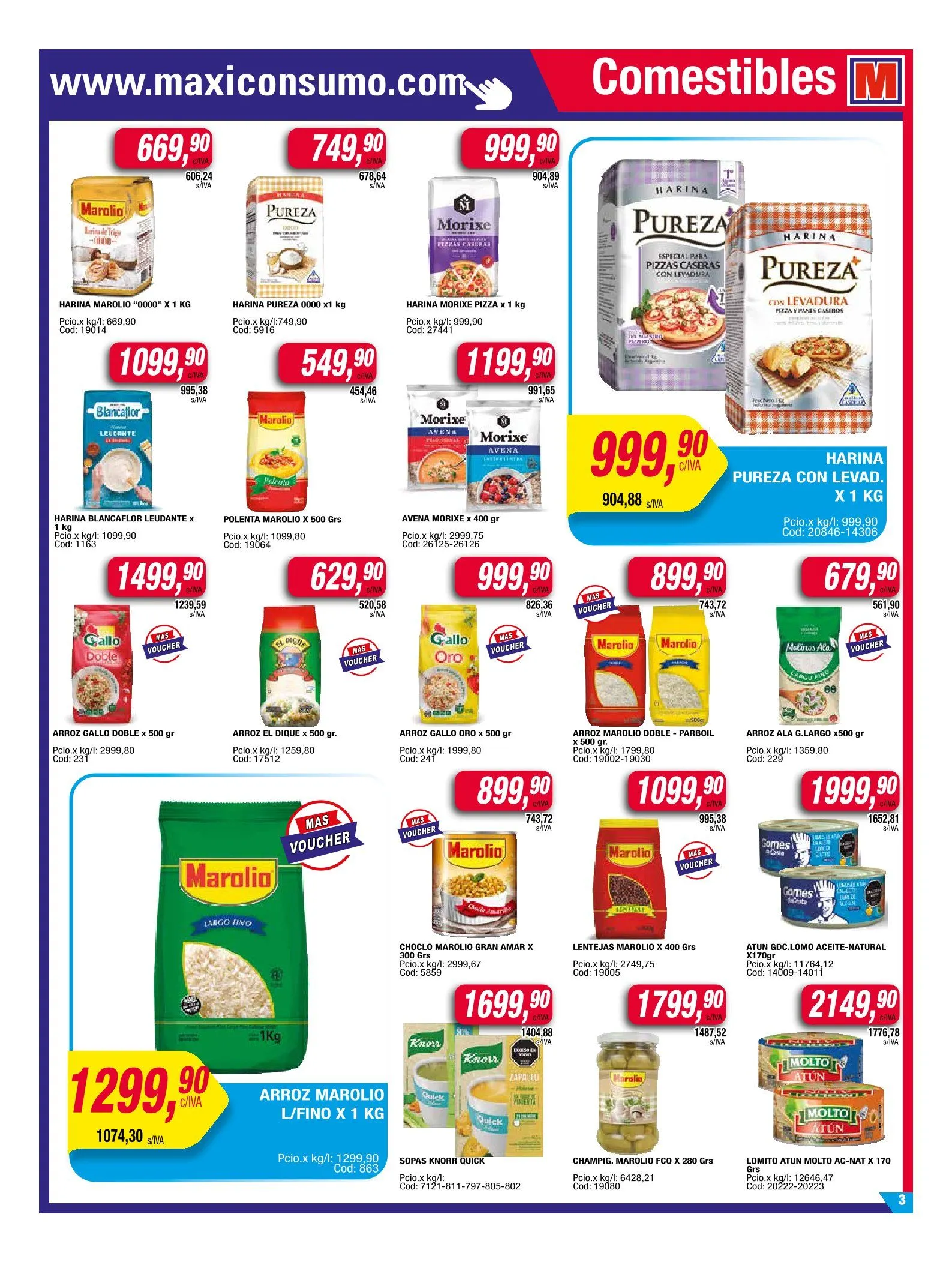 Ofertas de Ofertas Maxiconsumo 10 de mayo al 16 de mayo 2025 - Página 3 del catálogo