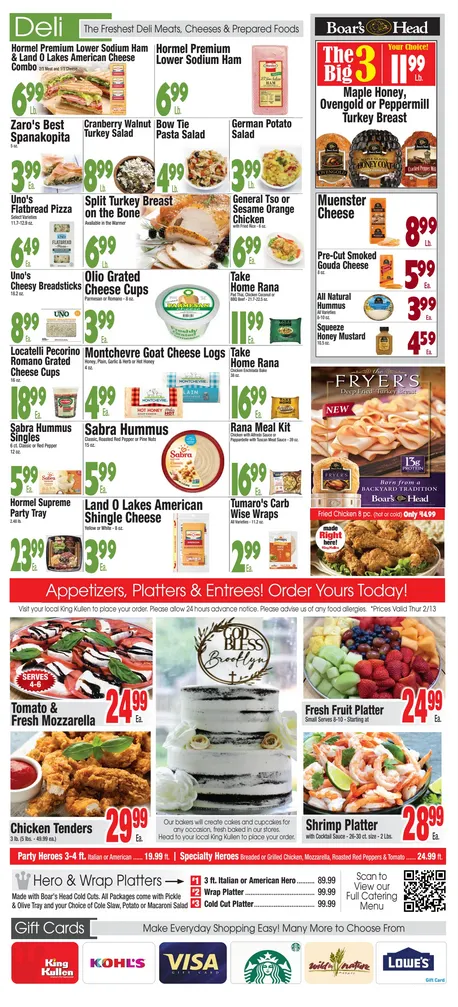 Weekly promotion King Kullen Angebote spanning from May 1 to May 7 2026 - Page 3 for Catalogue 365