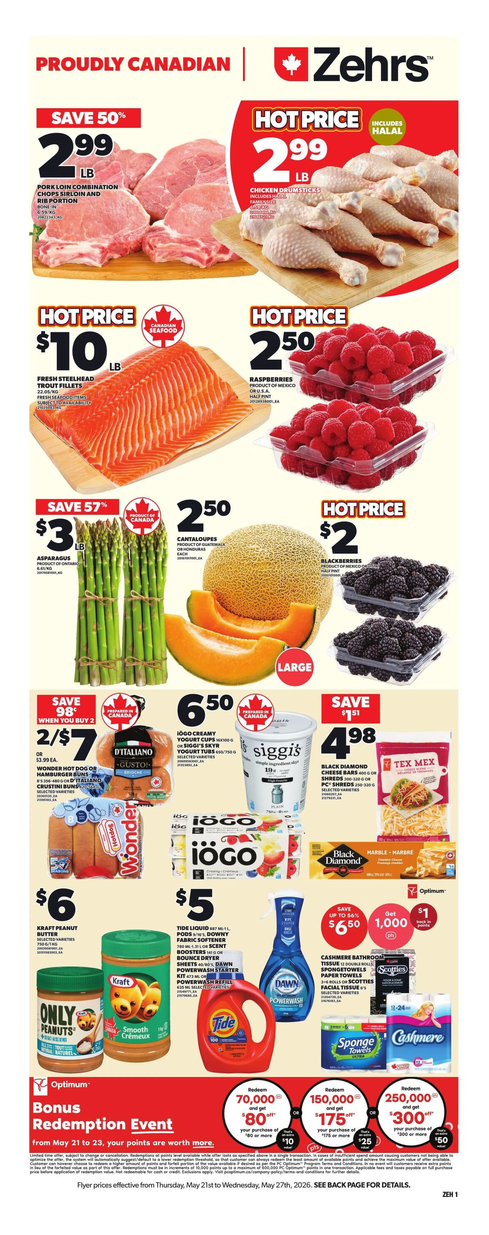 Zehrs Sales - May 21 May 27 2026