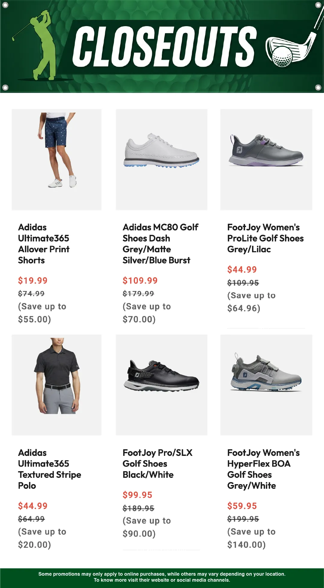 Weekly ad Golf Discount Sales from November 25 to December 6 2025 - Page 2