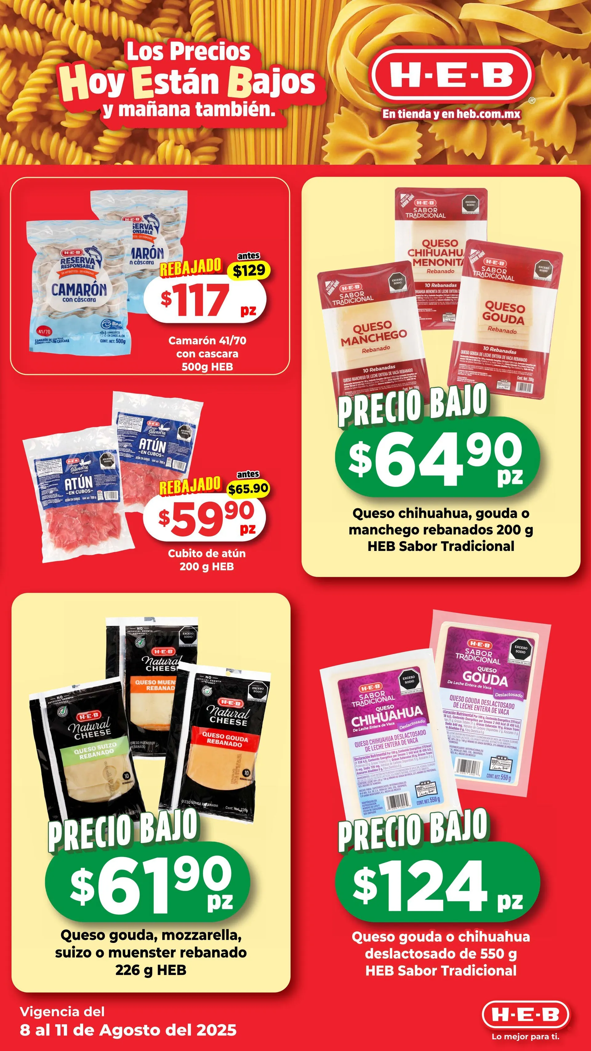 Catálogo de H-E-B logo de catálogo  8 de agosto al 12 de agosto 2025 - Pagina 3