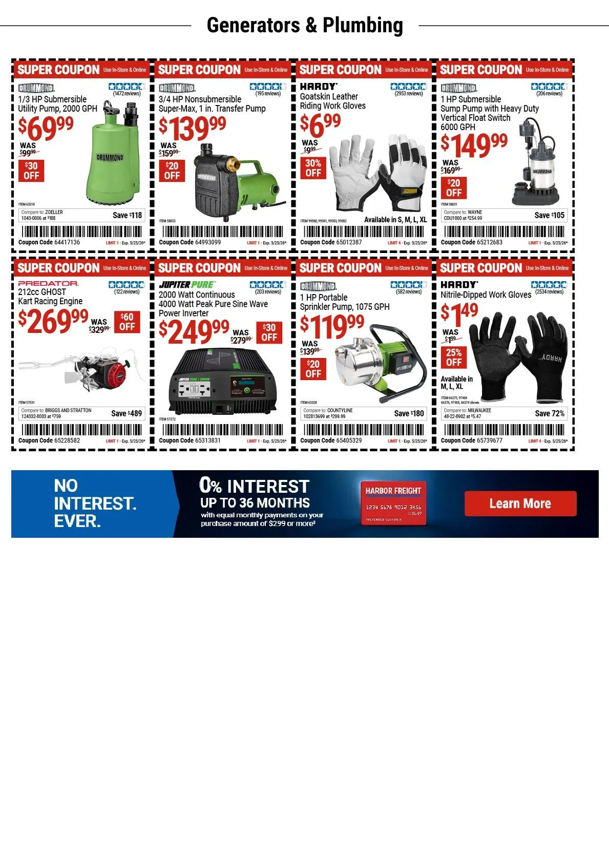 Weekly ad Harbor Freight weekly ads from May 11 to May 25 2026 - Page 3
