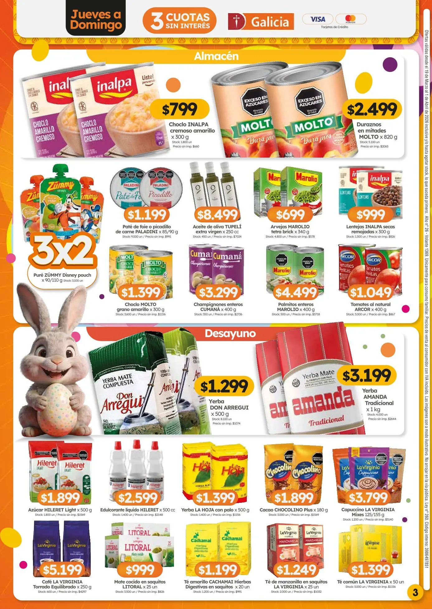 Ofertas de Ofertas Cordiez  19 de marzo al 1 de abril 2026 - Página 3 del catálogo