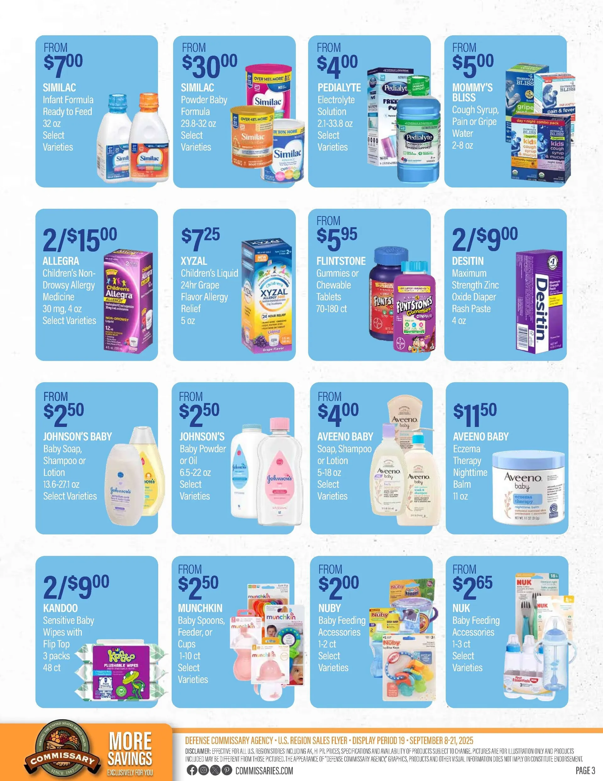 Weekly ad Commissary Sales from September 9 to September 21 2025 - Page 3