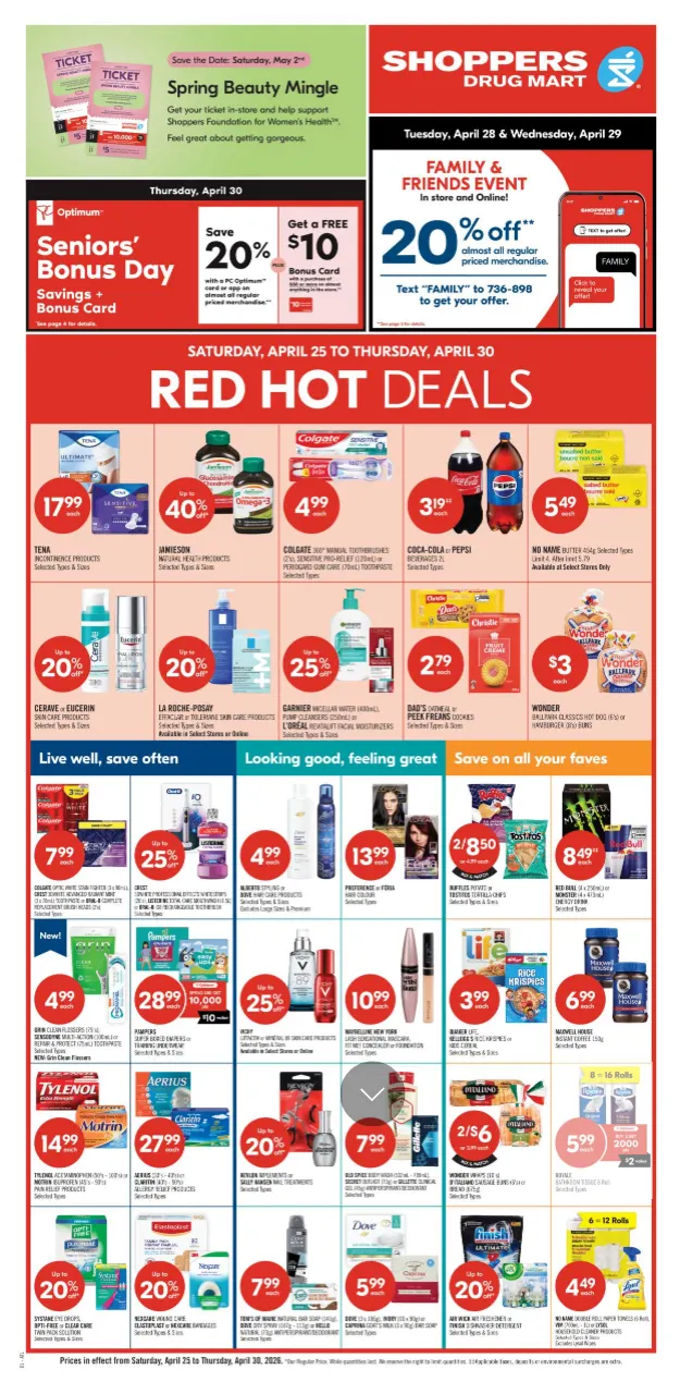 Shoppers Drug Mart Sales from April 25 to April 30 2026 - flyer page 3