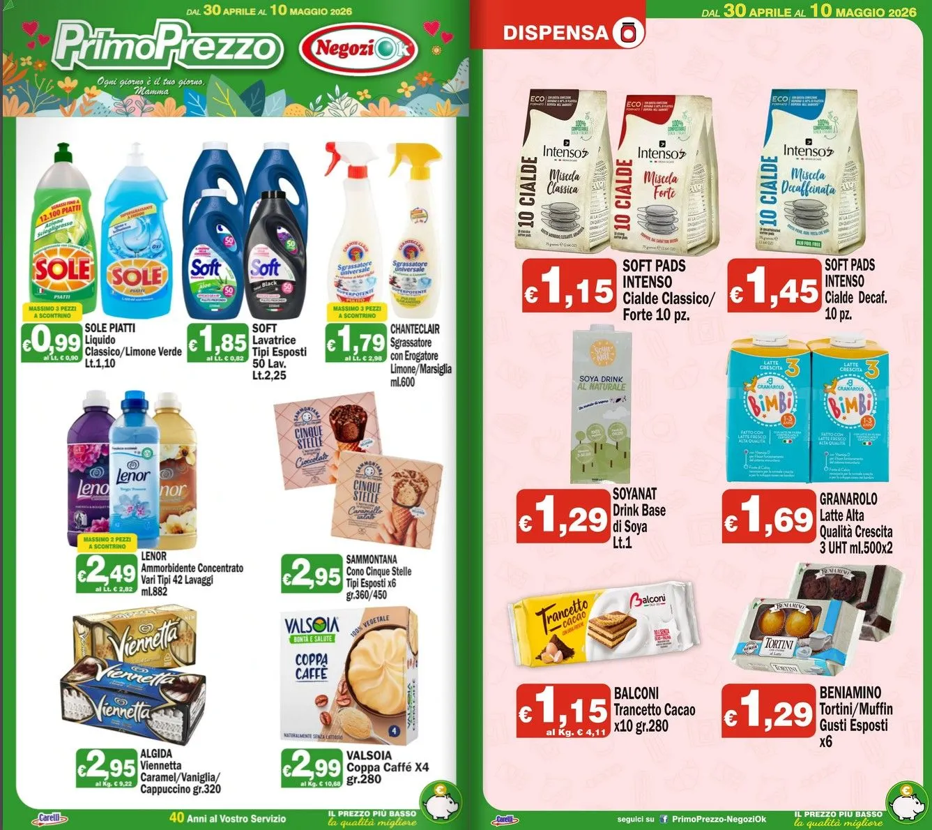 Volantini Primo Prezzo da 30 aprile a 10 maggio di 2026 - Pagina del volantino 3