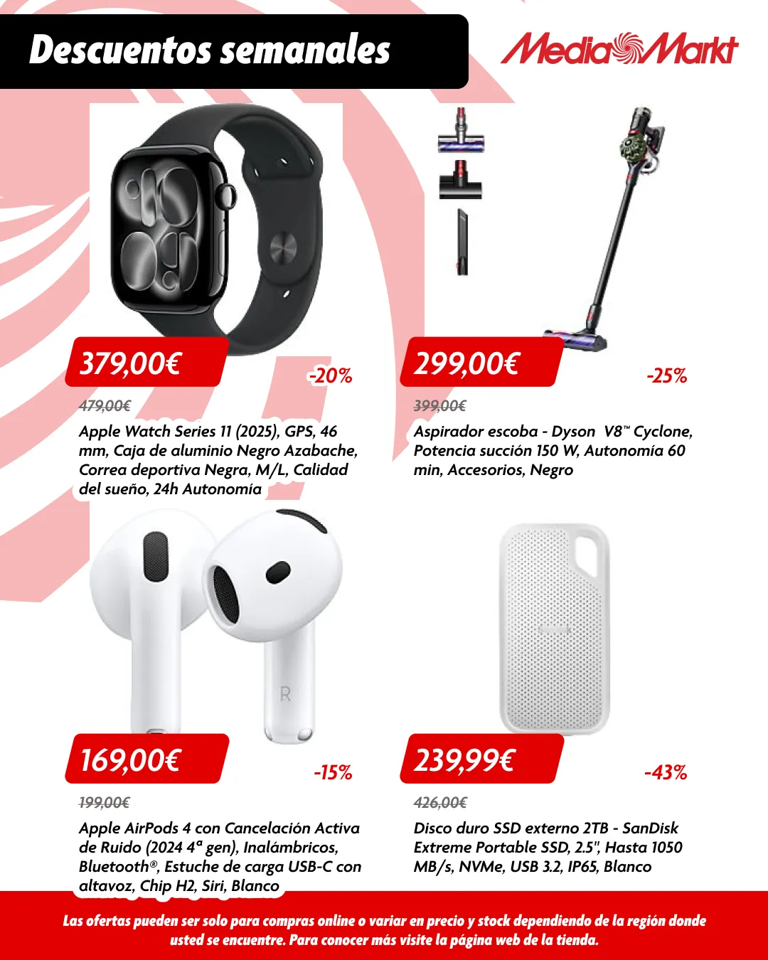 Catálogo de MediaMarkt Ofertas 6 de abril al 26 de abril 2026 - Página 3