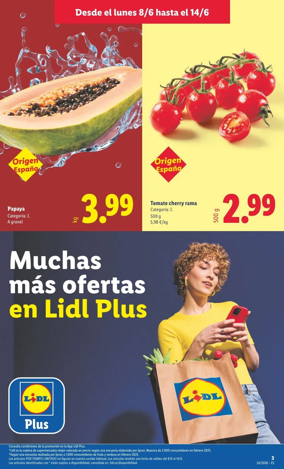 Catálogo de  Catálogos de Lidl 8 de junio al 14 de junio 2026 - Página 3