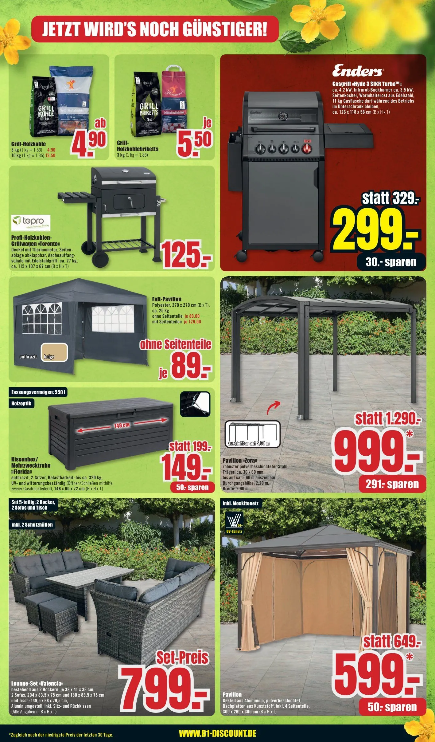 B1 Discount Baumarkt Prospekt von 29. März bis 4. April 2025 - Prospekt seite 3