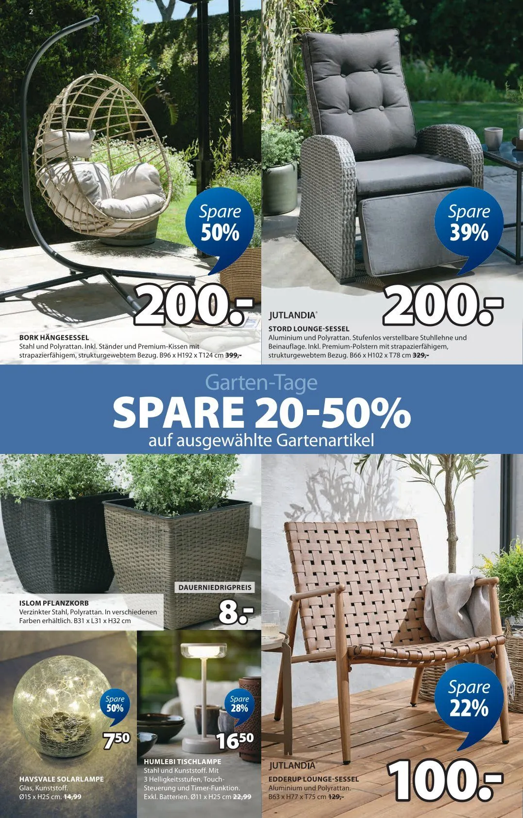 JYSK Prospekt von 6. Mai bis 7. Juni 2025 - Prospekt seite 3