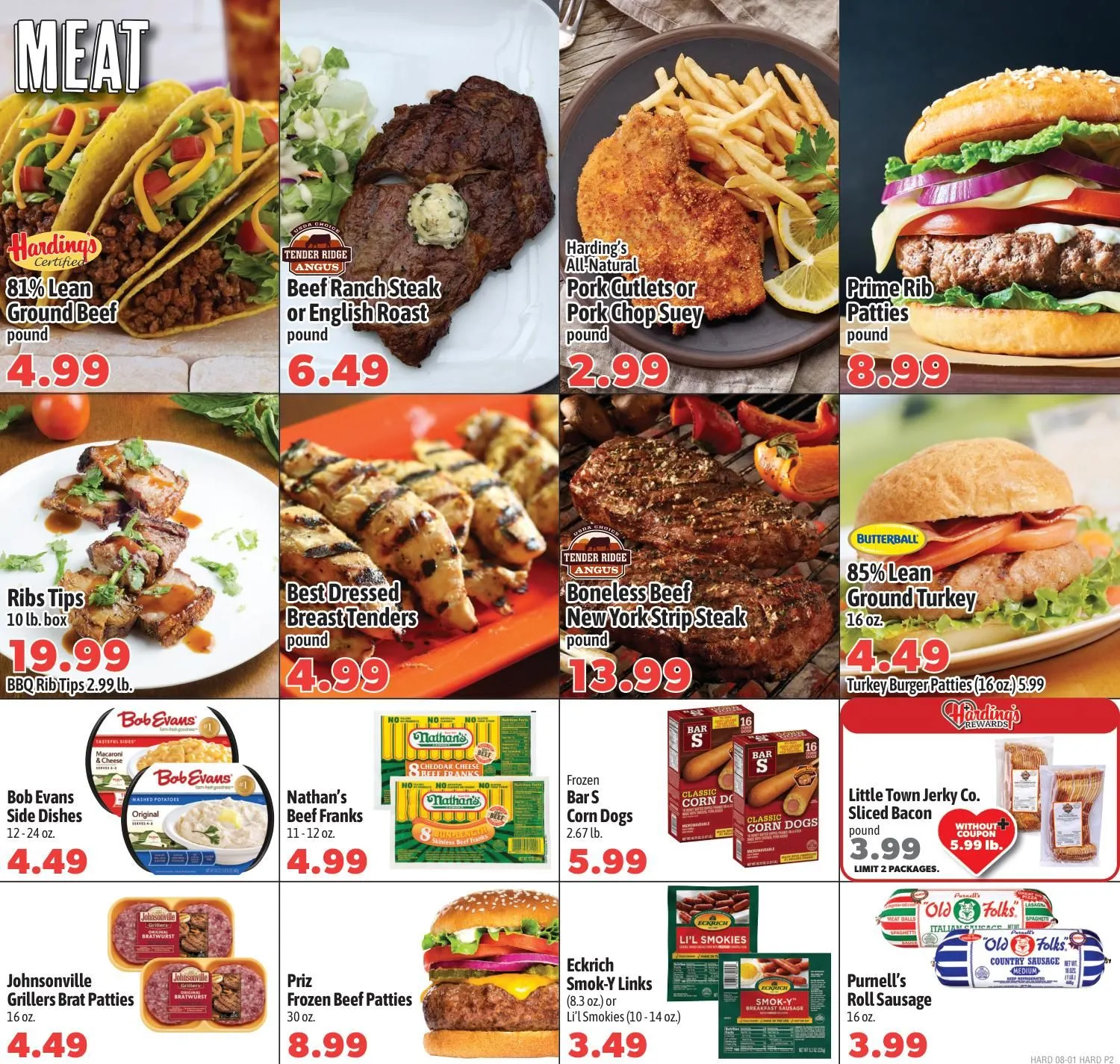 Weekly ad Harding's Markets Sales from August 1 to August 7 2025 - Page 2