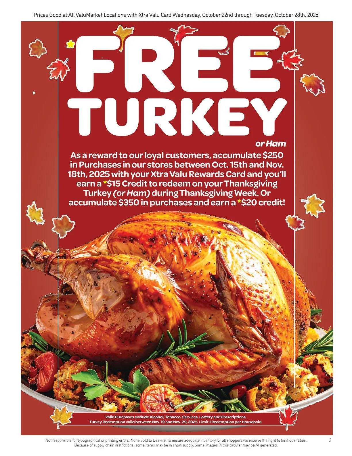 Weekly ad ValuMarket Sales from October 22 to October 28 2025 - Page 3