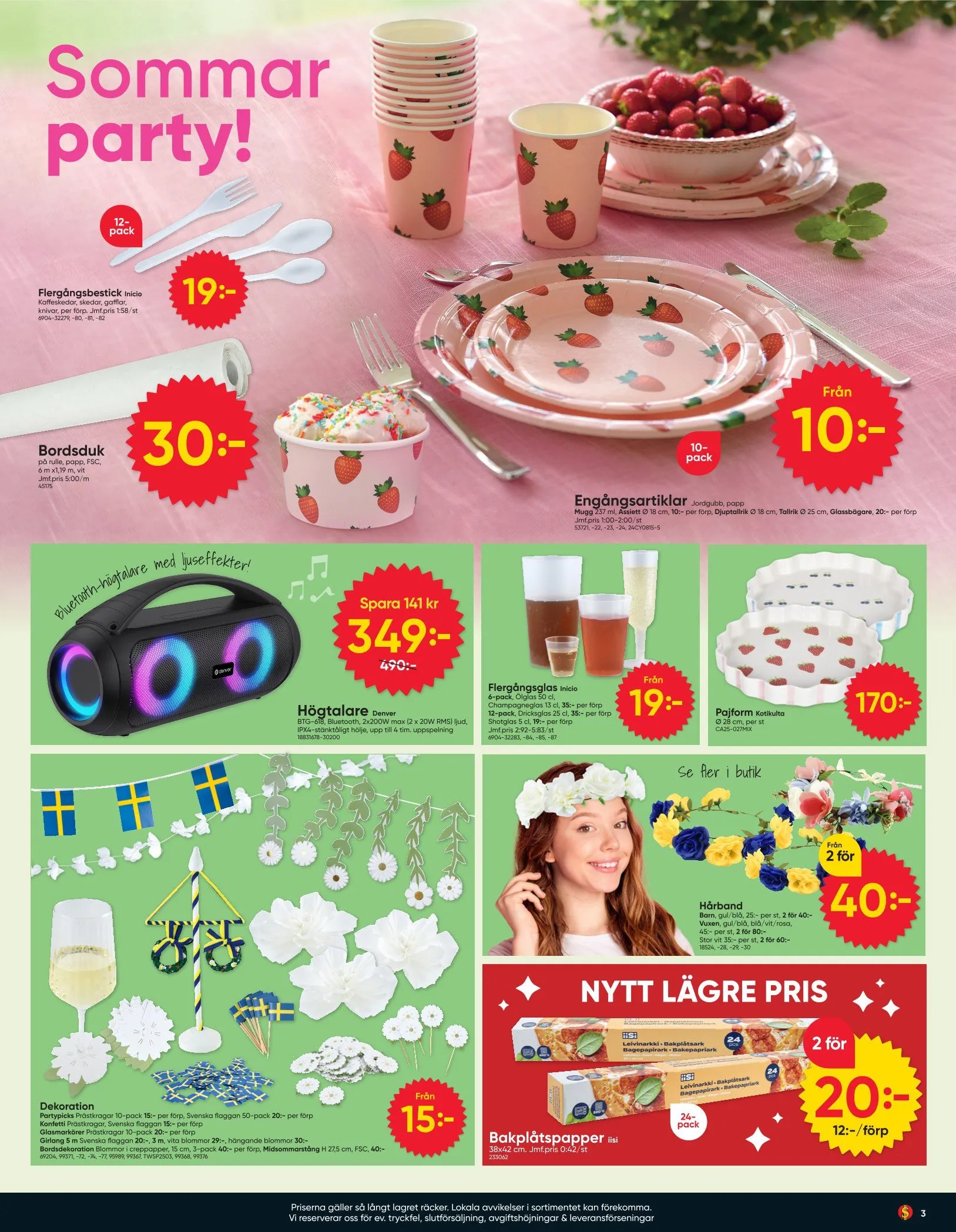 DollarStore från 15 juni till 21 juni 2026 - Reklamblad sidor 3