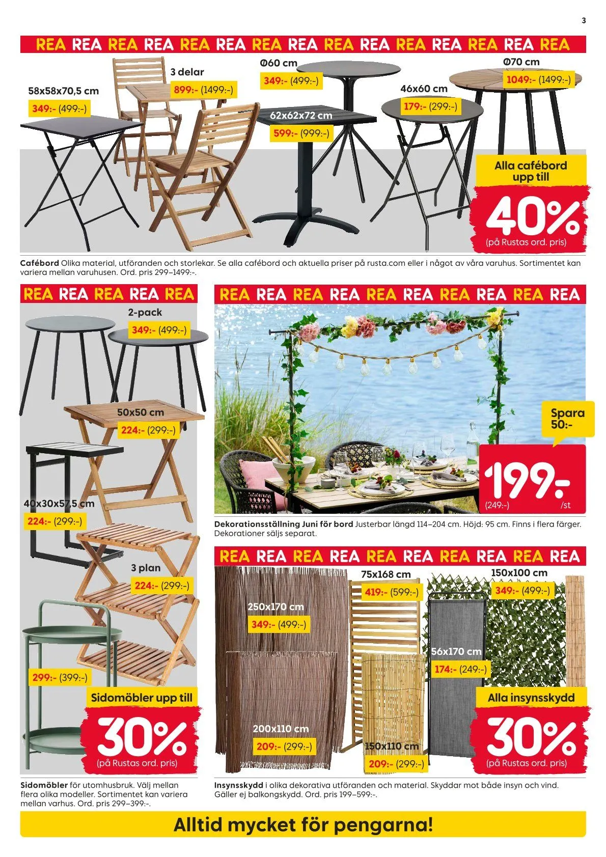 Rusta erbjudanden från 15 juni till 21 juni 2026 - Reklamblad sidor 3