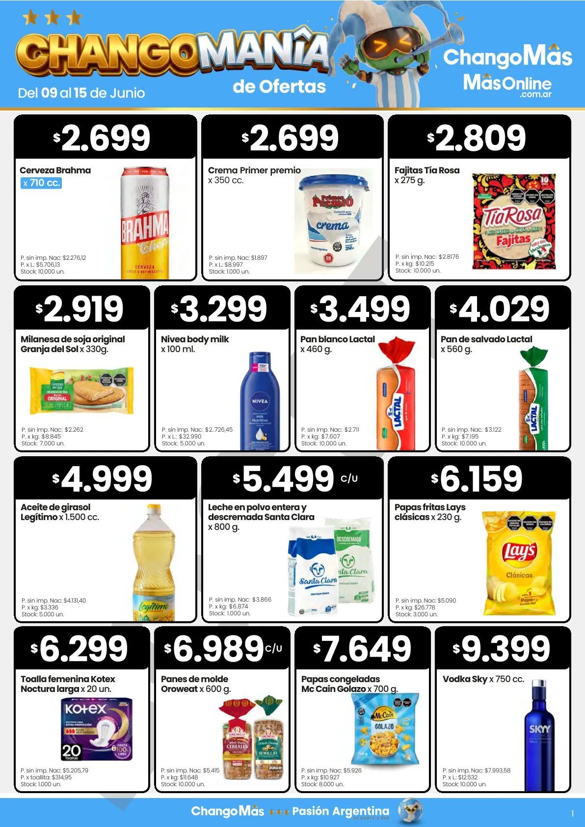 Ofertas de Changomas Ofertas 9 de junio al 15 de junio 2026 - Página 3 del catálogo