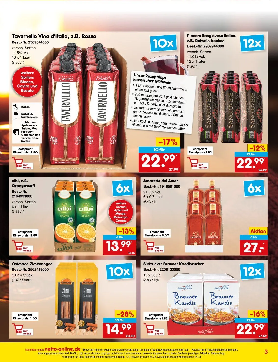 Netto Marken-Discount Angebote von 1. November bis 30. November 2025 - Prospekt seite 3