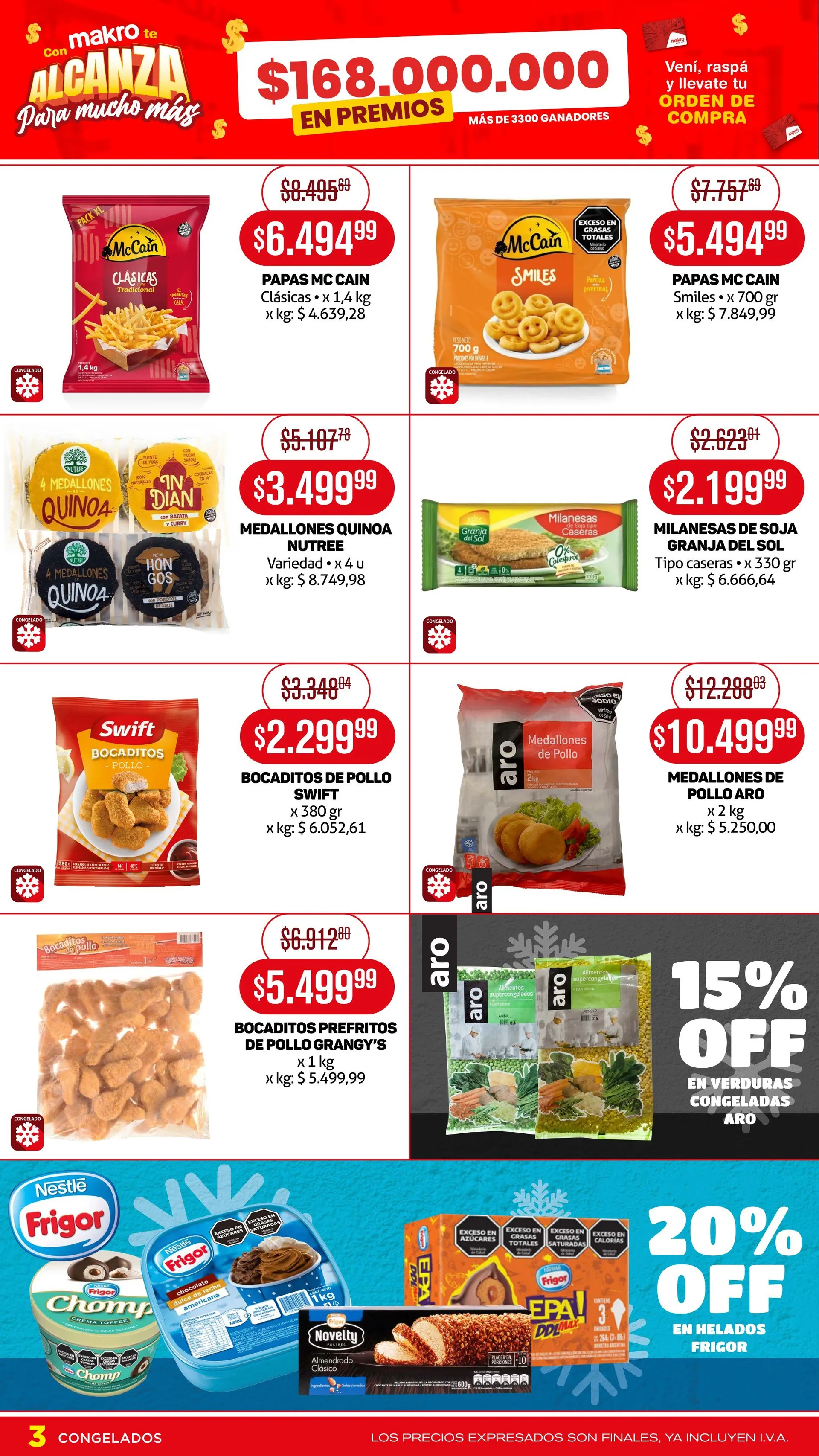 Ofertas de Makro Oferta de Folletos 31 de octubre al 6 de noviembre 2024 - Página 3 del catálogo