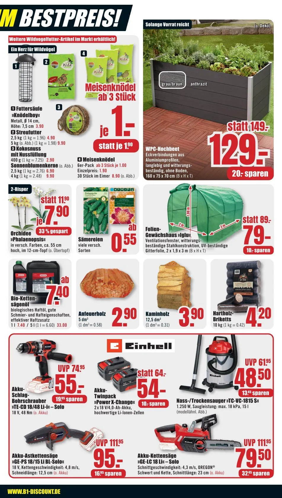 B1 Discount Baumarkt Angebote von 17. Januar bis 23. Januar 2026 - Prospekt seite 3