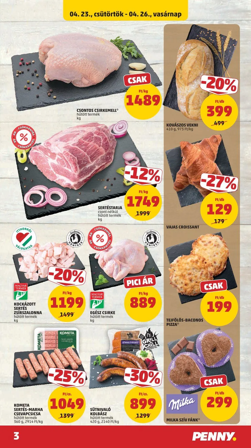 Katalógus  Penny Market április 23.-tól április 28.-ig 2026. - Oldal 3