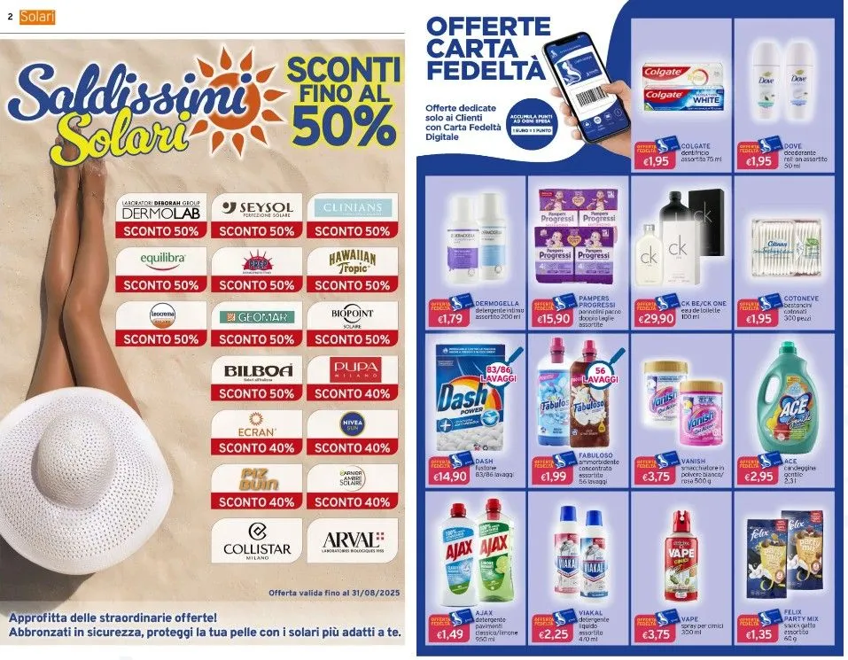 Volantini Sirene Blu da 1 agosto a 17 agosto di 2025 - Pagina del volantino 2