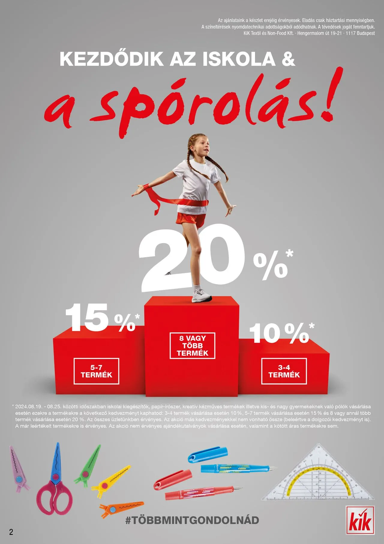 Katalógus Kik Prospektus ajánlatok augusztus 19.-tól szeptember 30.-ig 2024. - Oldal 2