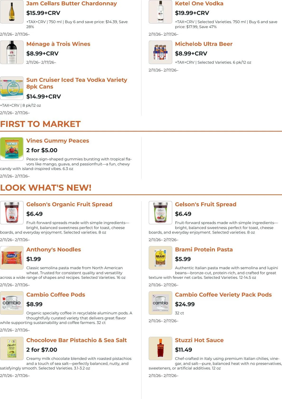 Weekly ad Gelson's Markets Sales from February 12 to February 17 2026 - Page 3