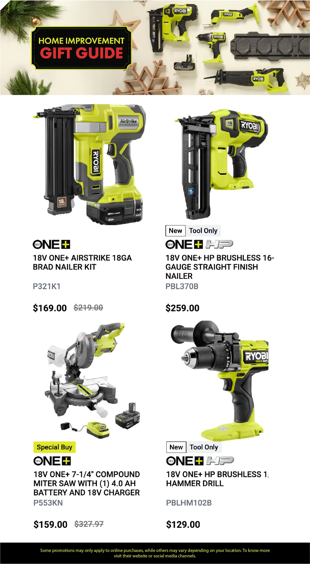 Weekly ad Ryobi Sales from December 15 to January 4 2026 - Page 2