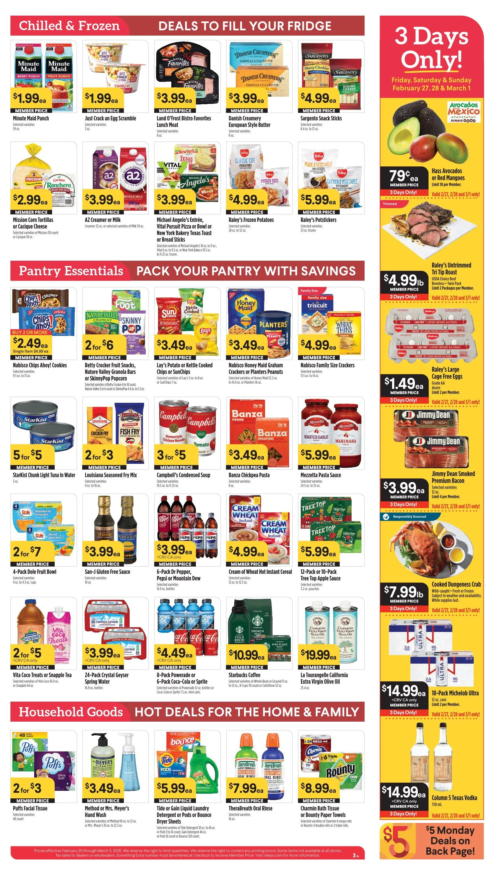 Weekly ad Raley's Sales from February 25 to March 3 2026 - Page 3