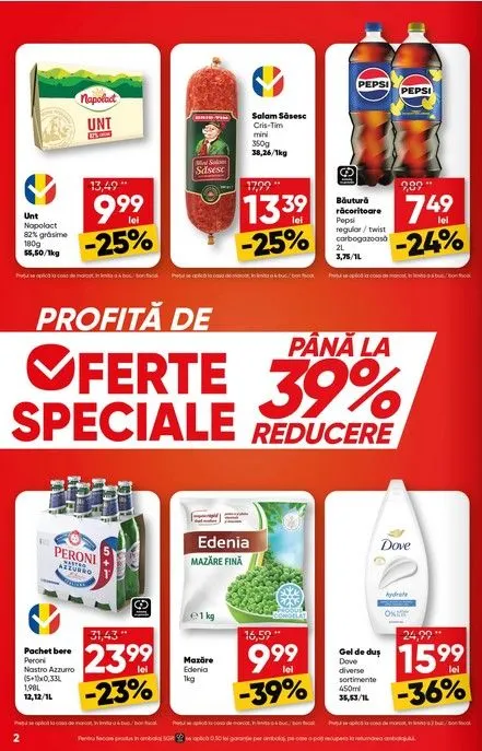 Catalog Ofertă de neratat specială Profi de la 5 martie până la 18 martie 2025 - Revista Pagina 2