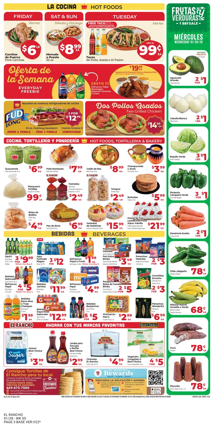 Weekly ad El Rancho Sales from January 28 to February 3 2026 - Page 3