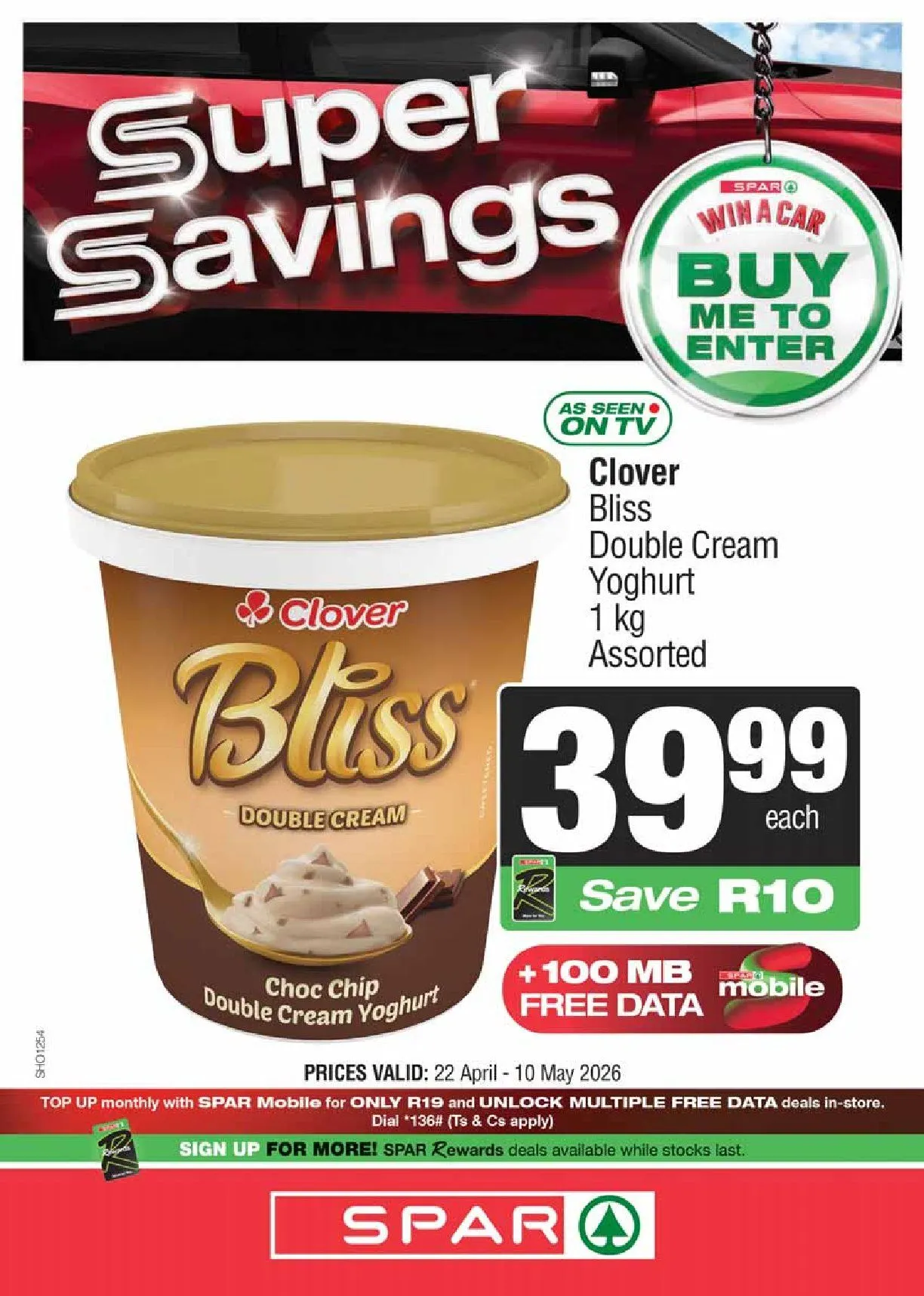 SPAR Sales from 22 April to 10 May 2026 - Catalogue Page 3