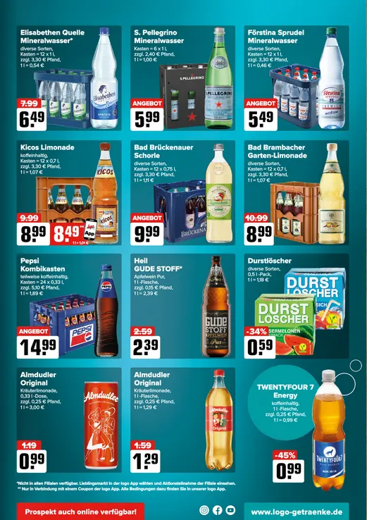 Logo Getränkemarkt Prospekte  von 26. Januar bis 31. Januar 2026 - Prospekt seite 3