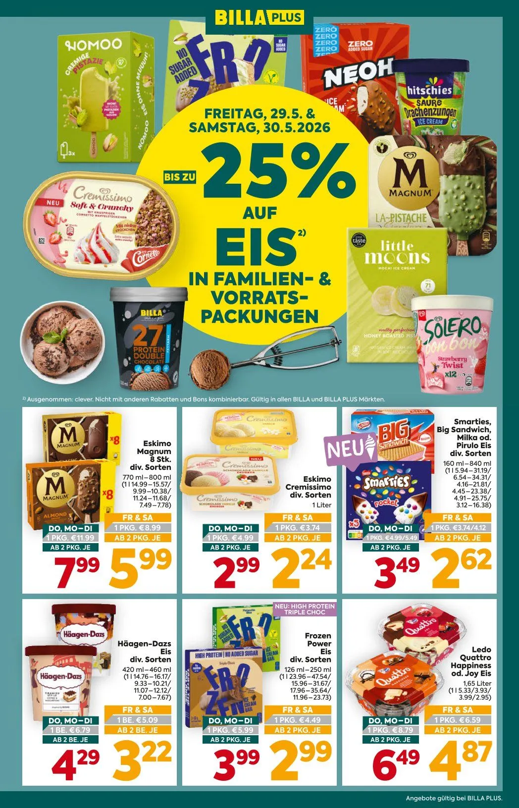 Billa Plus Prospekte von 28. Mai bis 2. Juni 2026 - Flugblätt seite  3