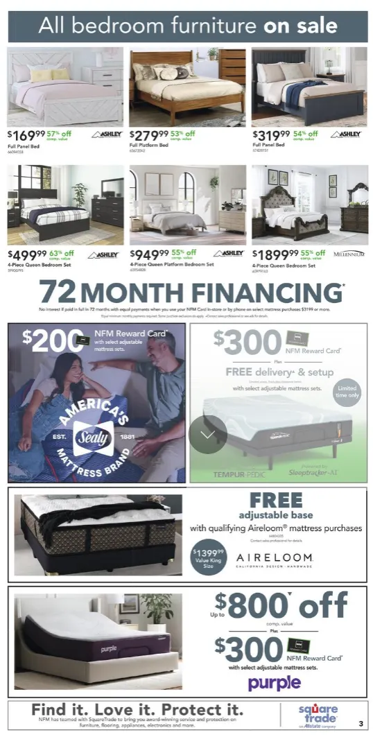 Weekly ad  Nebraska Furniture Mart Sales from February 25 to March 3 2026 - Page 3