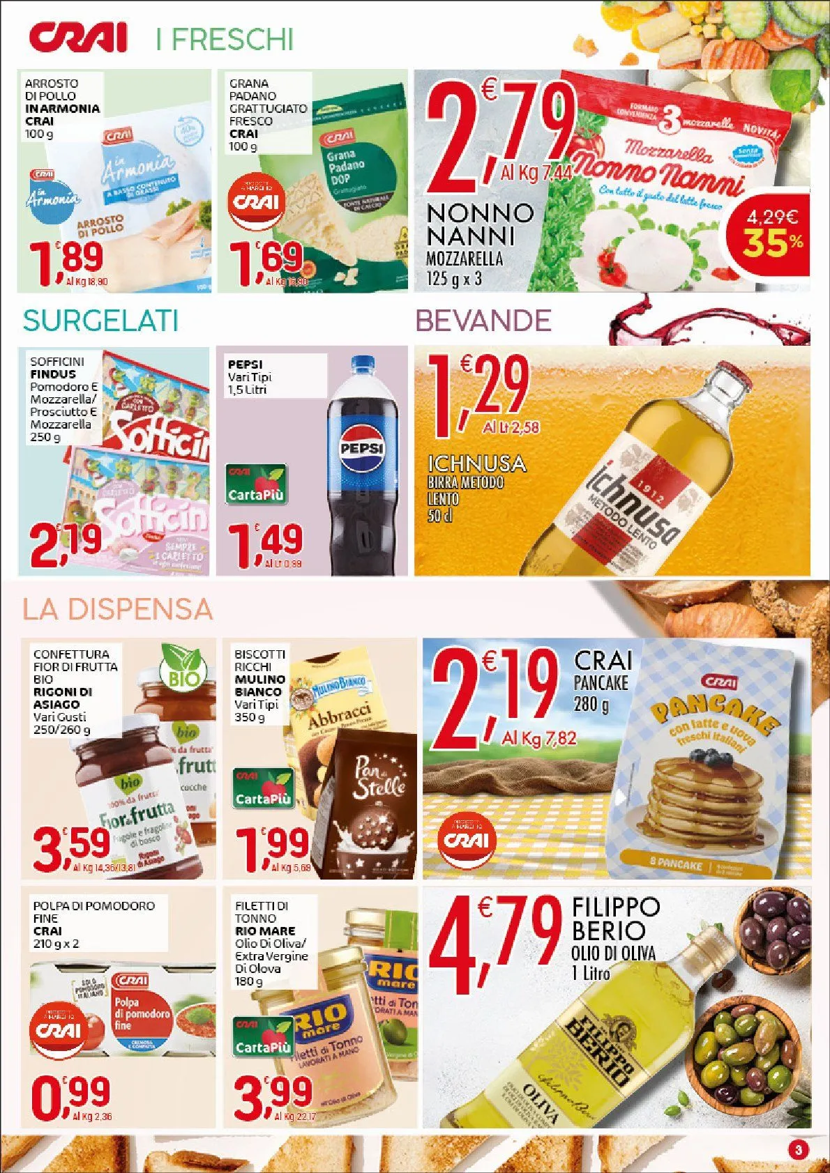Volantini Crai da 16 aprile a 26 aprile di 2026 - Pagina del volantino 3