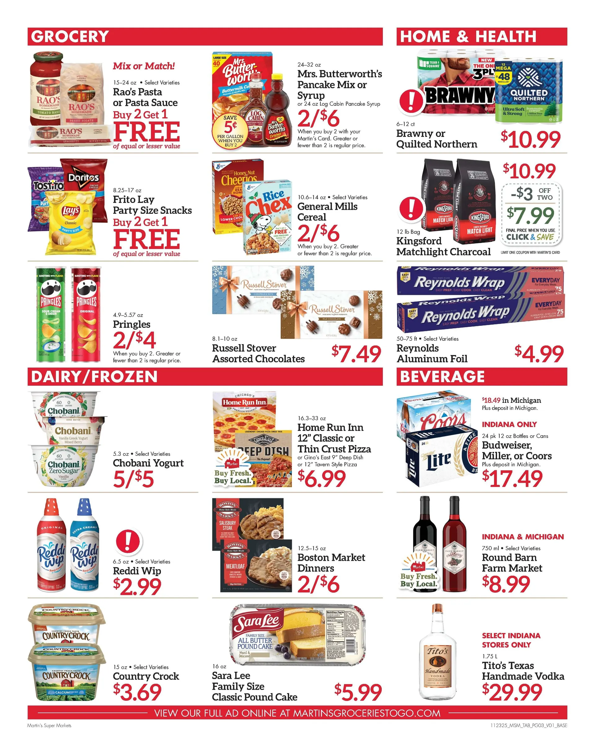 Weekly promotion Martin’s Sales spanning from November 23 to November 29 2025 - Page 3 for Catalogue 365