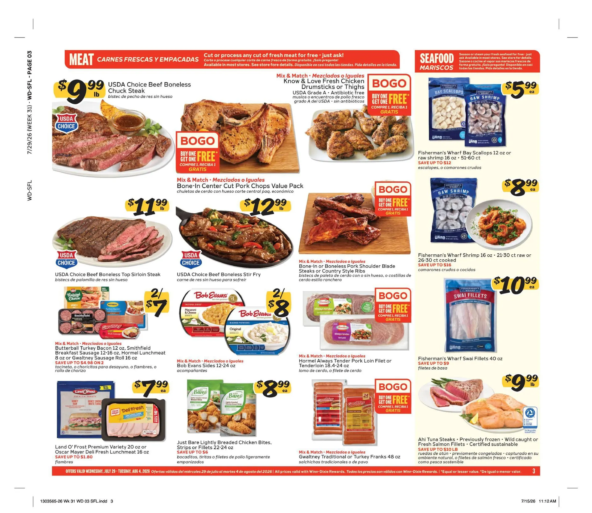 Weekly ad Winn Dixie Sales from July 29 to August 4 2026 - Page 3