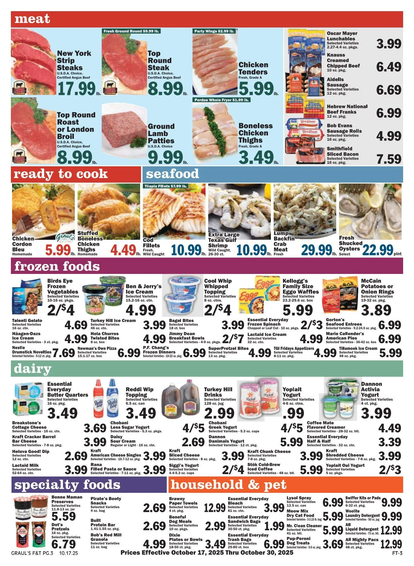 Weekly ad Graul's Market Sales from October 17 to October 30 2025 - Page 3