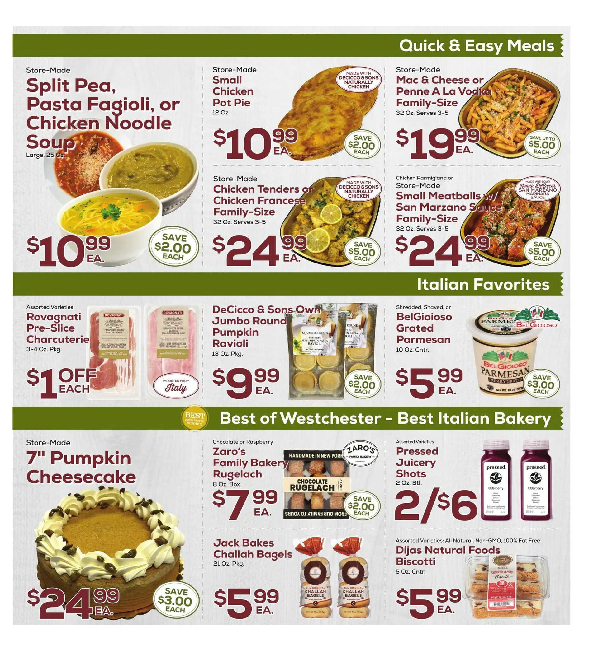 Weekly ad DeCicco & Sons Sales from October 17 to October 23 2025 - Page 3